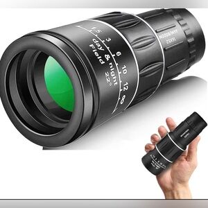 16X52 Mini Monocular Telescope – High Powered, Perfect Gift for Men